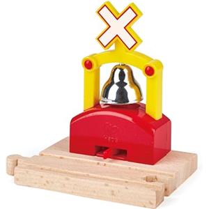 Hape Campanella Treno Automatica - Segnale acustico ferroviario per giocare coi trenini adatta a bambini dai 3 anni