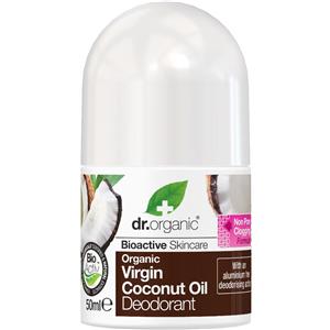Dr. Organic Deodorante Roll-On al Cocco Biologico 50 ml - Naturale e Delicato per Pelli Sensibili