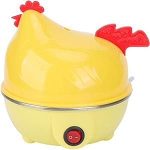 CHICIRIS Cuociuovo Elettrico in Acciaio Inossidabile, Cuociuovo Rapido per 7 Uova, Sicuro e Affidabile per Colazione, Design Ergonomico, Adatto per uso Domestico e Professionale, Facile da Pulire e Duraturo.