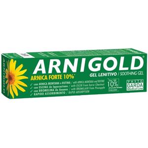 Phyto Garda Arnigold Arnica Forte Gel Lenitivo 50 ml con Arnica Montana, Bromelina, Escina e Rutina