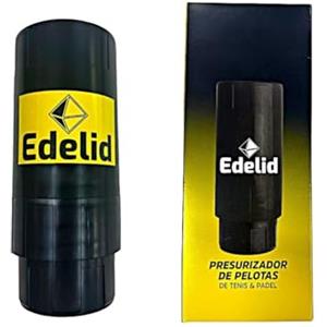 Edelid, Pressurizzatore Palle Padel, Tennis e Frontenis. Tieni la pressione delle tue palle in ogni colpo di pala e racchetta. Alta durata, accessorio economico, leggero, semplice ed efficiente