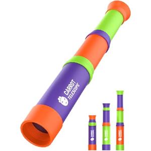 Generisch Telescopio per bambini, giocattolo esplorativo, per principianti, per escursioni, campeggio, osservazione della natura, birdwatching