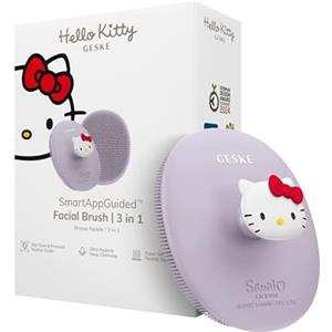 GESKE x Hello Kitty | Spazzola per il viso SmartAppGuided™ | 3 in 1 | Spazzola per la pulizia del viso | Spazzola per la pulizia | Spazzola per il viso in silicone | Pulizia della pelle e viso