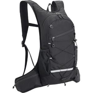 Generic Zaino per escursionismo, 20 l, regolabile, leggero, impermeabile, per escursionismo, mountain bike, sci, campeggio, festival, sport all'aria aperta, moto, , picnic