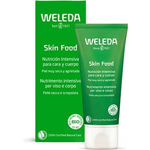 Weleda Skin Food Crema Multifunzione, crema per nutrimento intenso di pelle secca e screpolata di mani, corpo, piedi e viso (1x 30ml)