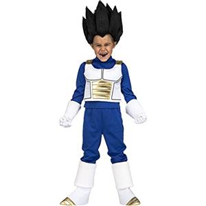 My Other Me VIVING COSTUMES / JUINSA Costume Vegeta Dragon Ball Z per bambino - Blu - 5-6 anni (110-122 cm)