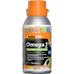 NAMEDSPORT Omega 3 Double Plus - Integratore Alimentare 110 Softgel con Alta Concentrazione di EPA e DHA