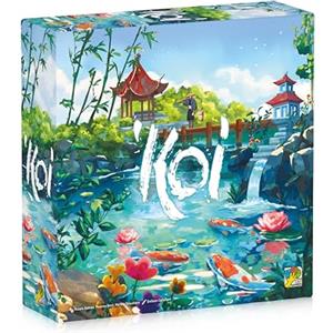 dV Giochi Koi - Gioco da Tavolo - Gioco Competitivo per Adulti e Bambini dai 10 Anni - 1-4 Giocatori - Durata 45min - Edizione Italiana