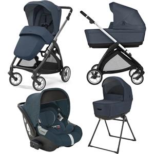 INGLESINA Trio Inglesina Electa 2025 con Seggiolino Auto Darwin i-Size - Borsa Day Bag Inclusa : Colore - Hudson Blue