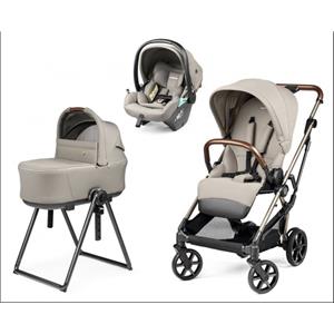 PegPerego Trio Peg Perego Vivace 2025 Culla Flex e Ovetto Primo Viaggio Lounge Reclinabile I-Size Incluso Stand By Me e BORSA OMAGGIO : Colore - astral