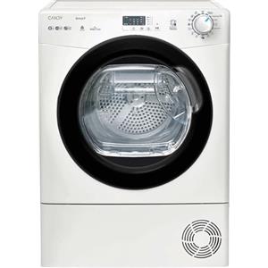 CANDY CS EH8N1LBE-S - Asciugatrice 8 Kg, con pompa di calore, Libera Installazione, Classe energetica E