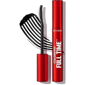 Revlon ColorStay Full Time Mascara, Mascara Volumizzante, Non Si Sfalda, Formula Ultra-Leggera, Durata Fino a 24h, 401 Blackest Black, 7.5 ml