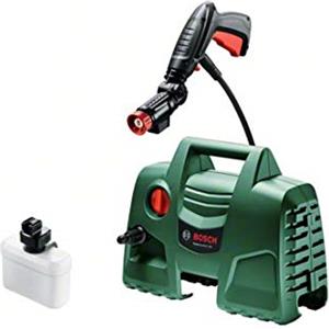 Bosch Idropulitrice EasyAquatak 100 (Ugello a 360° incl. serbatoio per detergente, cavo da 5 m, tubo flessibile da 3 m, potenza 1100 Watt, pressione: 100 bar, portata max.: 270 l/h)