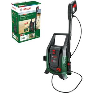 Bosch Idropulitrice ad alta pressione mobile e a batteria UniversalAquatak 36V-100 (Per i lavori di pulizia all'aperto; sistema da 36 Volt; autonomia fino a 45 minuti; senza batteria)