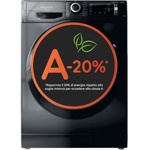 Hotpoint Ariston Lavatrice a libera installazione a carica frontale Hotpoint Ariston: 10,0 kg, NBT 108 BLACK IT