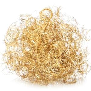 Wilhelm Sell® 30 g di Capelli d'Angelo Finemente Arricciati, Color Giallo/Oro, per L'Albero di Natale, Decorazione Natalizia