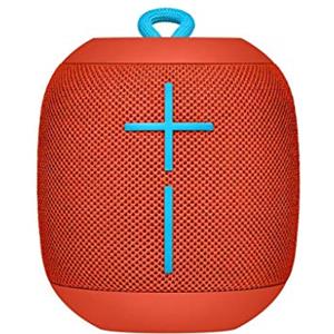 Ultimate Ears Wonderboom Altoparlante Wireless Bluetooth, Resistente agli Urti e Impermeabile con Connessione Doppia, Rosso