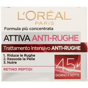 L'oréal paris Attiva Anti-rughe Trattamento Intensivo Anti-rughe Anni 45+ Giorno E Notte - 50 ml