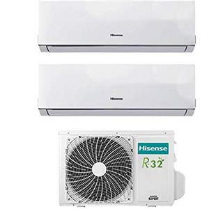 Hisense Condizionatore Climatizzatore Inverter Hisense New Comfort Dual Split 7000+12000 7+12 Btu 2AMW42U4RRA R-32 A++