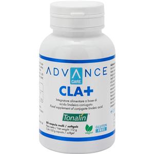 Advance Care CLA - Integratore Alimentare di Acido Linoleico Coniugato - 80 Capsule