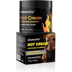 immetee Crema calda, gel dimagrante brucia grassi anticellulite, crema rassodante per il corpo di perdita di peso, gel modellante per il corpo