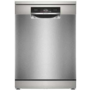 Bosch SMS8TCI04E Serie 8, Lavastoviglie da libera installazione, PerfectDry: Asciugatura impeccabile, consumi ridotti, Home Connect, Diagnostica da remoto, Cestelli Max Flex Pro, Acciaio, 60cm