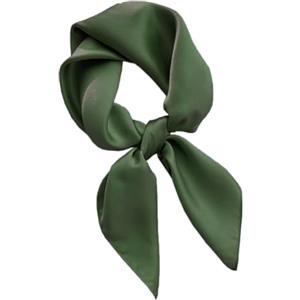 LSHARON SILK Sciarpa Tinta Unita in 100% Seta di Gelso Sciarpa Leggera da Collo - 70x70cm - Foulard Quadrati Sciarpe in Pura Seta Foulard in Seta Naturale da Collo Bandana Regalo per Donne Uomini