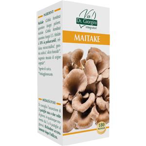 Dr. Giorgini Maitake 180 Pastiglie - Integratore Naturale per le Difese Immunitarie, 100% Vegano