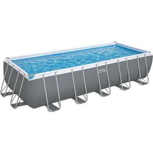 BESTWAY Piscina Steel Pro MAX Rettangolare Cm. 640x274x132 Cap. 19.281L