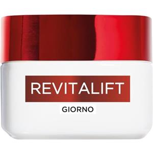 L'Oreal Paris L'Oréal Paris Crema Viso Giorno Revitalift, Per Tutti i Tipi di Pelle, Azione Rassodante, Pelle Rimpolpata e Idratata, Arricchita con Elasti-Peptidi e Pro-Retinolo, 50 ml