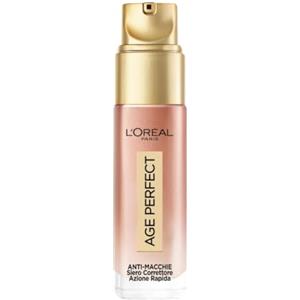 L'Oreal Paris L'Oréal Paris Fluido Anti-Macchie, Per Pelli Mature, Effetto Illuminante, Arricchito con Estratto di Cellule Native di Peonia e Niacinamide, Age Perfect Golden Age, 30 ml