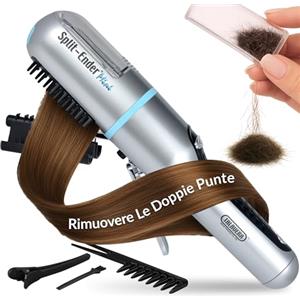 Split Ender Mini tagliacapelli salon professionale senza fili per doppie punte per doppie punte secche, danneggiate e fragili blu