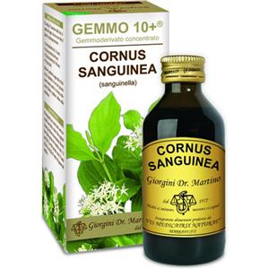 Dr. Giorgini Gemmo 10 Sanguinella 100 ml - Integratore alimentare a base di gemmoderivato concentrato di Cornus Sanguinea