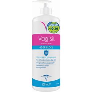 Vagisil Detergente Intimo Odor Block 500 ml - Protezione Duratura e Freschezza