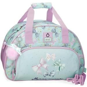 Enso Merci Amour Borsa da viaggio Verde 45x28x22 cm Poliestere, blu, Taglia unica, Borsa da viaggio