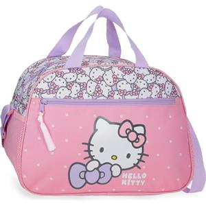 Hello Kitty My Favourite Bow, zaino per bambini, zaino per scuola, rosa, spalline larghe e regolabili, realizzato in poliestere. Joumma Bags., Rosa, Zaino da viaggio