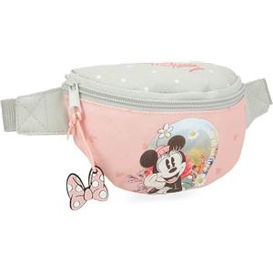 Disney Minnie Wild Nature - Astuccio per bambini, varie dimensioni, borsa a tracolla, realizzata in poliestere, Verde, Taglia unica, Marsupio