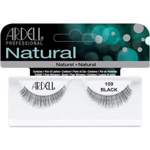 Ardell Ciglia Finte Natural Lashes 109 - 100% Naturali, Nero, Volume e Lunghezza