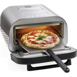 MACOM Forno Pizza Potenza 1700W Temperatura max 400° ø 32 cm colore Inox/Nero - 884