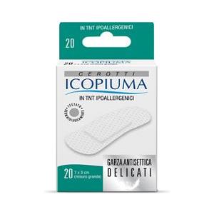DESA PHARMA Srl Icopiuma Cerotto In TNT Grande 20 Pezzi - Cerotto Antisettico per Medicazione, Dispositivo Medico CE