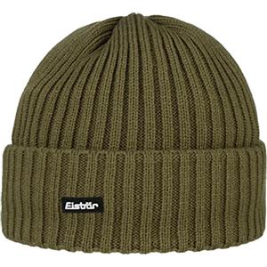 Eisbär RIPP Berretto Pull On con Risvolto Beanie, Verde oliva chiaro, 6 3/4/7 3/8