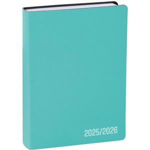 Quo Vadis 1282417Q Diario Scolastico EUROTEXTAGENDA Multilingua Anno 2024-2025 Colore Verde Menta Formato 12x17cm Giornaliera 12 Mesi Agosto-Luglio Carta Bianca Copertina Morbida tipo tessuto Galaxy