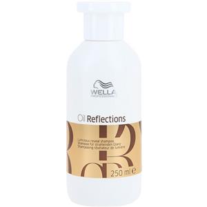 Wella Professionals Oil Reflections Shampoo 250ml - Idratante Leggero per Capelli Luminosi con Estratto di Tè Bianco
