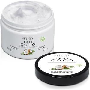 Perlier Thai Coco Crema Gel Nutriente Corpo 300ml - Idratazione con Olio di Cocco e Vitamina E