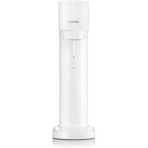 Sodastream Gasatore Gaia bianco ideale per realizzare acqua frizzante, include una bottiglia lavabile in lavasoviglie e un cilindro contenente Co2