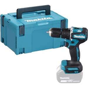 Makita DHP487ZJ Trapano a Percussione 18V Brushless con Valigetta Makpac e Luce LED