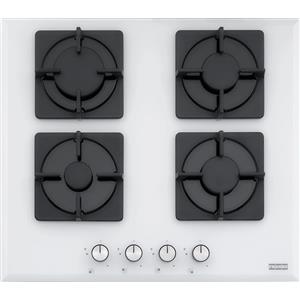 FRANKE Piano cottura incasso FHNS 604 4G C BK cristallo bianco 4 fuochi Franke