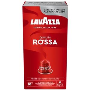 Lavazza 10 Capsule in alluminio Qualità Rossa Lavazza compatibili Nespresso