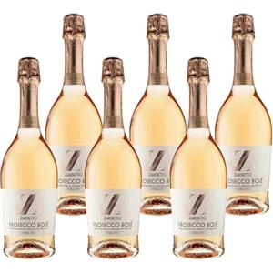 Zardetto Prosecco Rosè Extra Dry Doc - Cartone da 6 x 750 ML