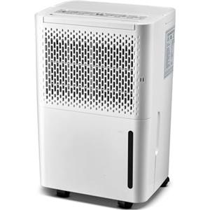 pasapair Deumidificatore Ambiente Casa,12L al Giorno e Adatto per 120m³(~20 m²) con display digitale dell'umidità,modalità Sleep,drenaggio continuo e timer 24 ore-Contro Muffa e L'umidità per Ambienti